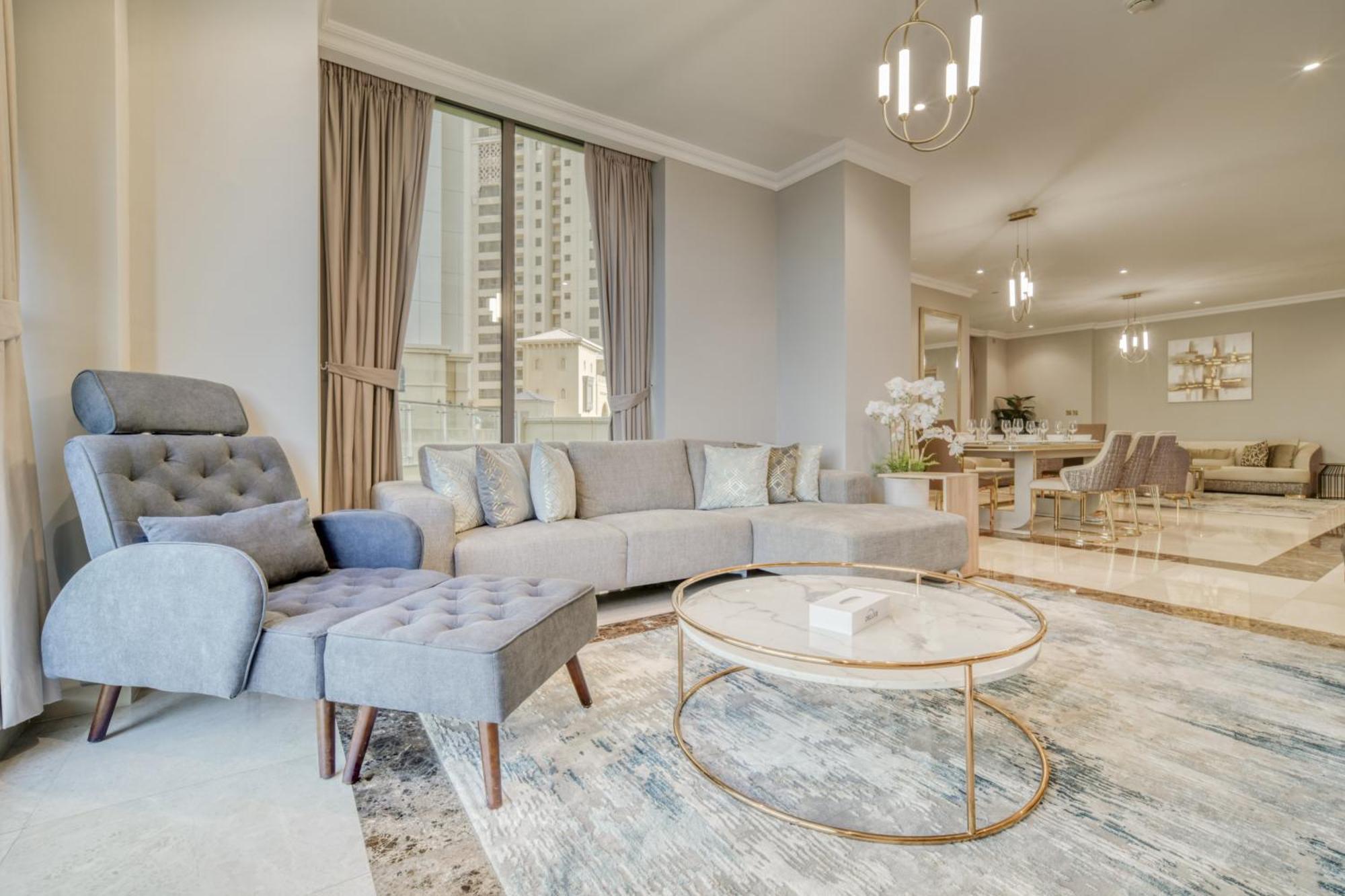 New! Sea View Luxurious 4 Bedroom Duplex Dubai Exterior photo